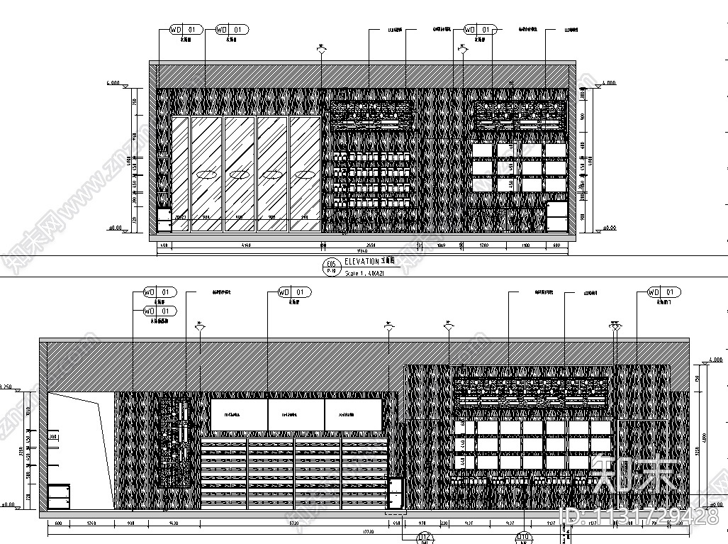 江苏现代老字号+文创餐饮装修施工图2020施工图下载【ID:1131729428】