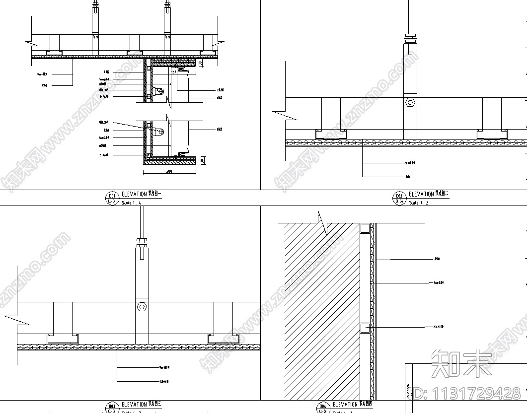 江苏现代老字号+文创餐饮装修施工图2020施工图下载【ID:1131729428】