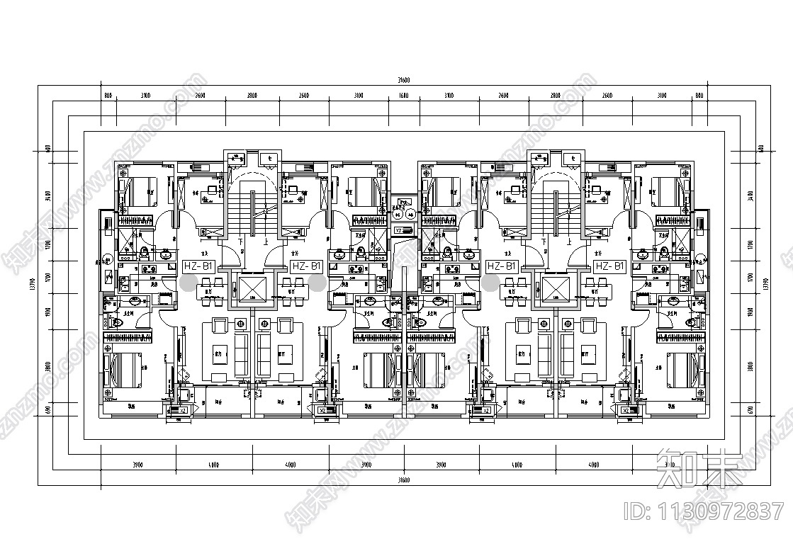 2021年疫情后-东南杭州标准化户型库CAD施工图下载【ID:1130972837】