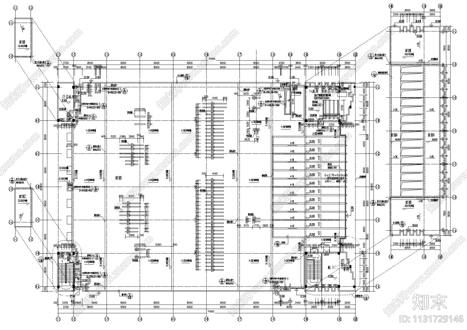 江苏盐城图书馆建筑工程项目施工图+文档cad施工图下载【ID:1131729146】