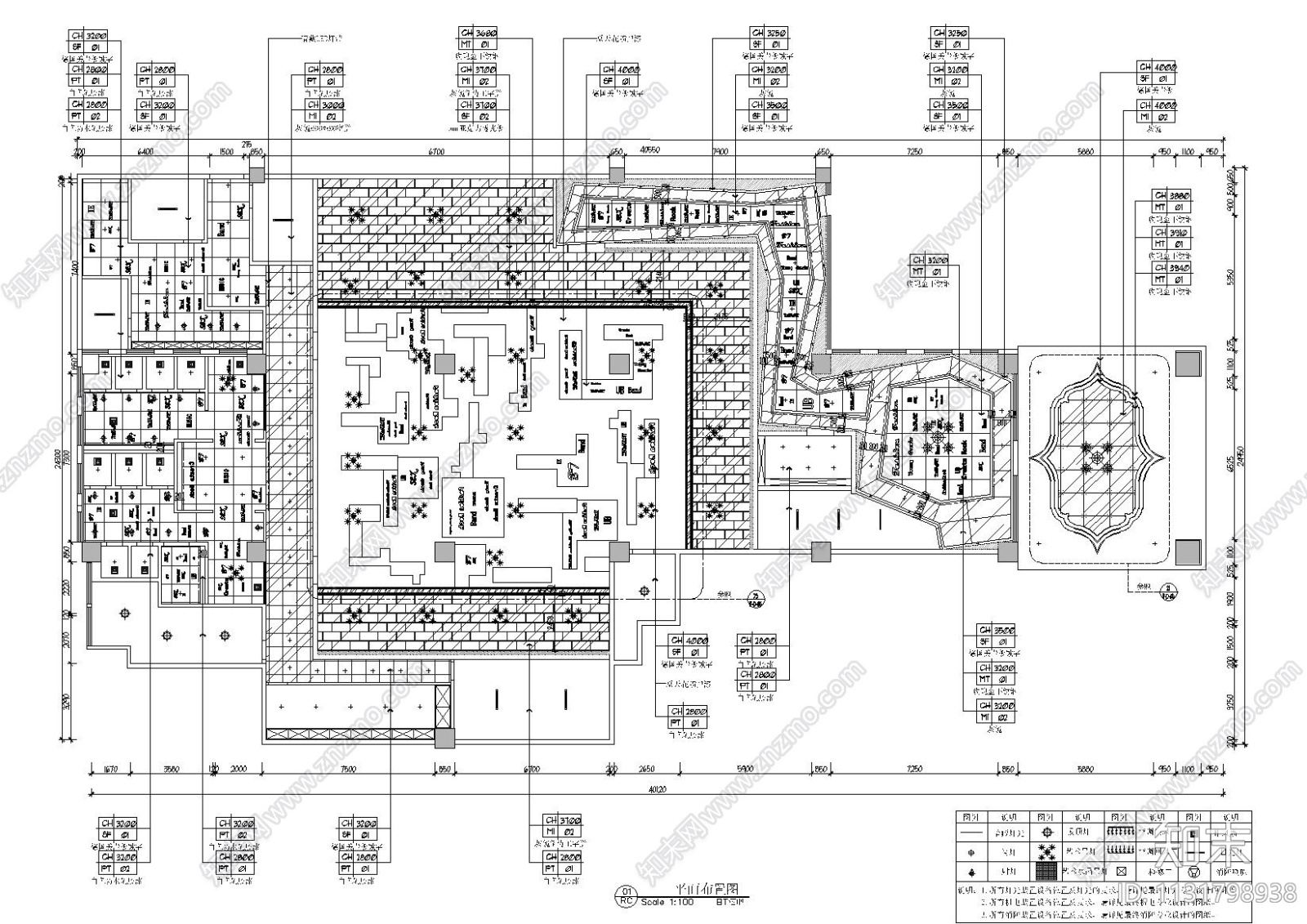 四川成都weclub酒吧装饰施工图+效果图cad施工图下载【ID:1131798938】
