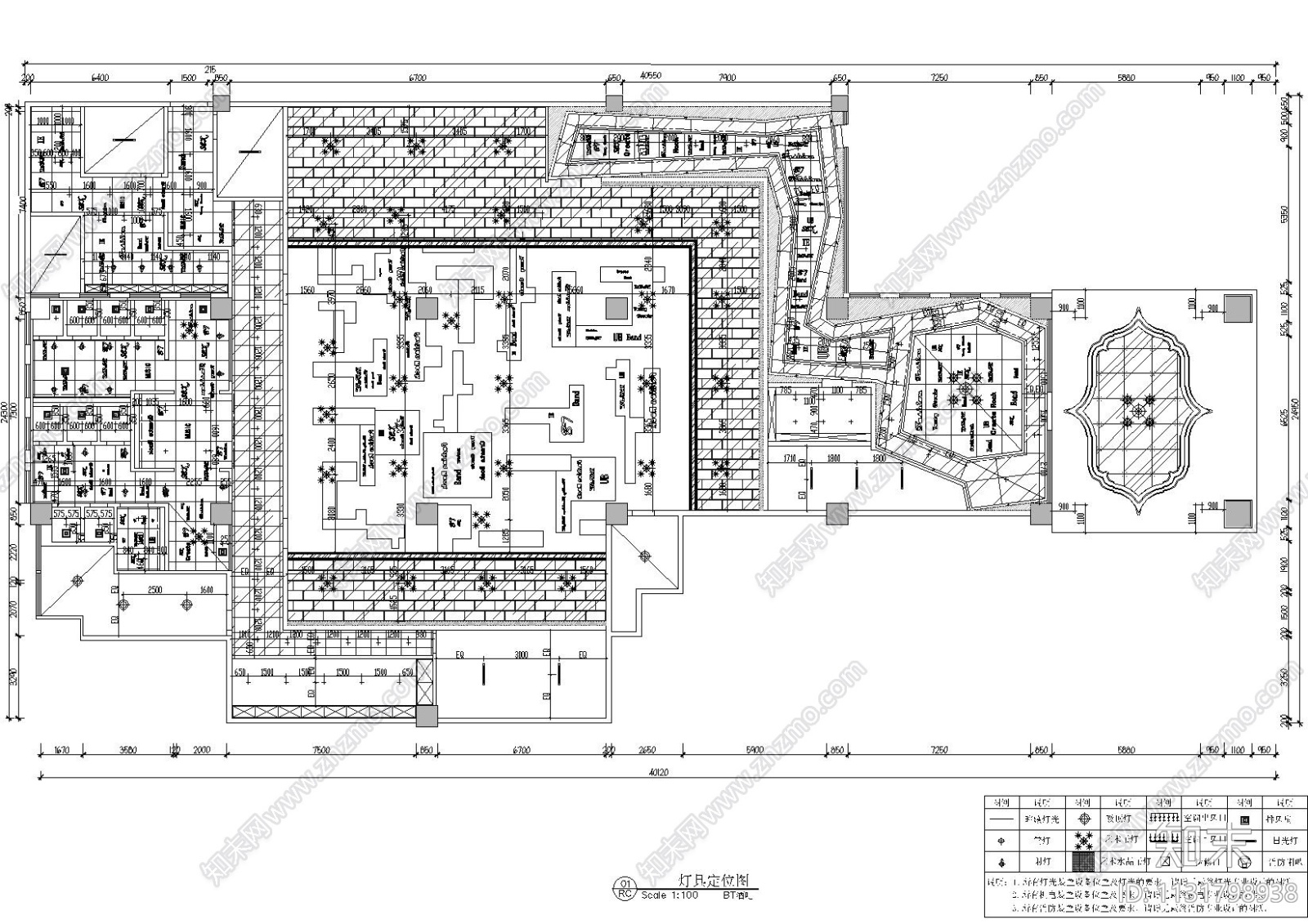 四川成都weclub酒吧装饰施工图+效果图cad施工图下载【ID:1131798938】