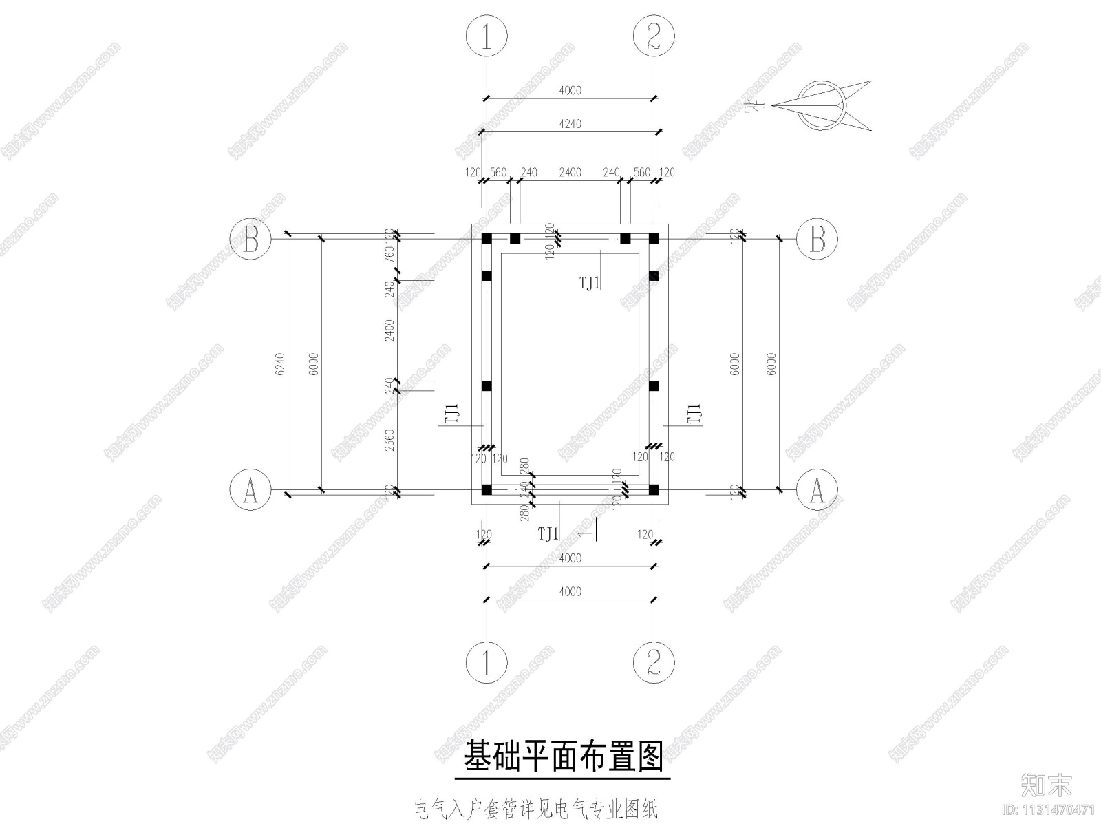山东单层砖混结构地磅房全套施工图2017施工图下载【ID:1131470471】