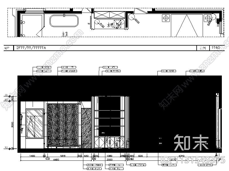 北京全套的简约风格别墅样板房设计施工图（实景图+深化方案）cad施工图下载【ID:1131549375】