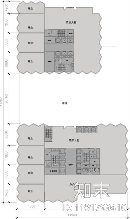 杭州高层商业综合体文本PDF+SU+CAD2019施工图下载【ID:1131799410】