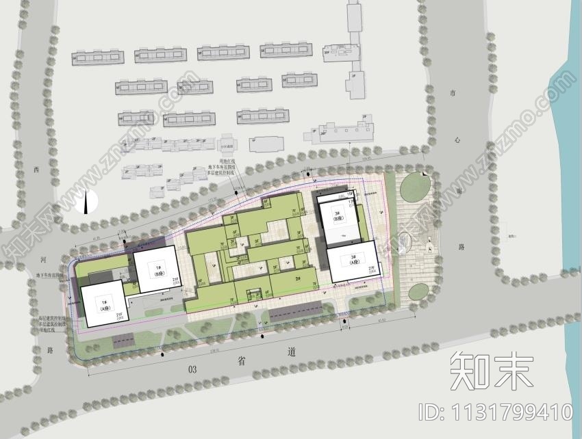 杭州高层商业综合体文本PDF+SU+CAD2019施工图下载【ID:1131799410】