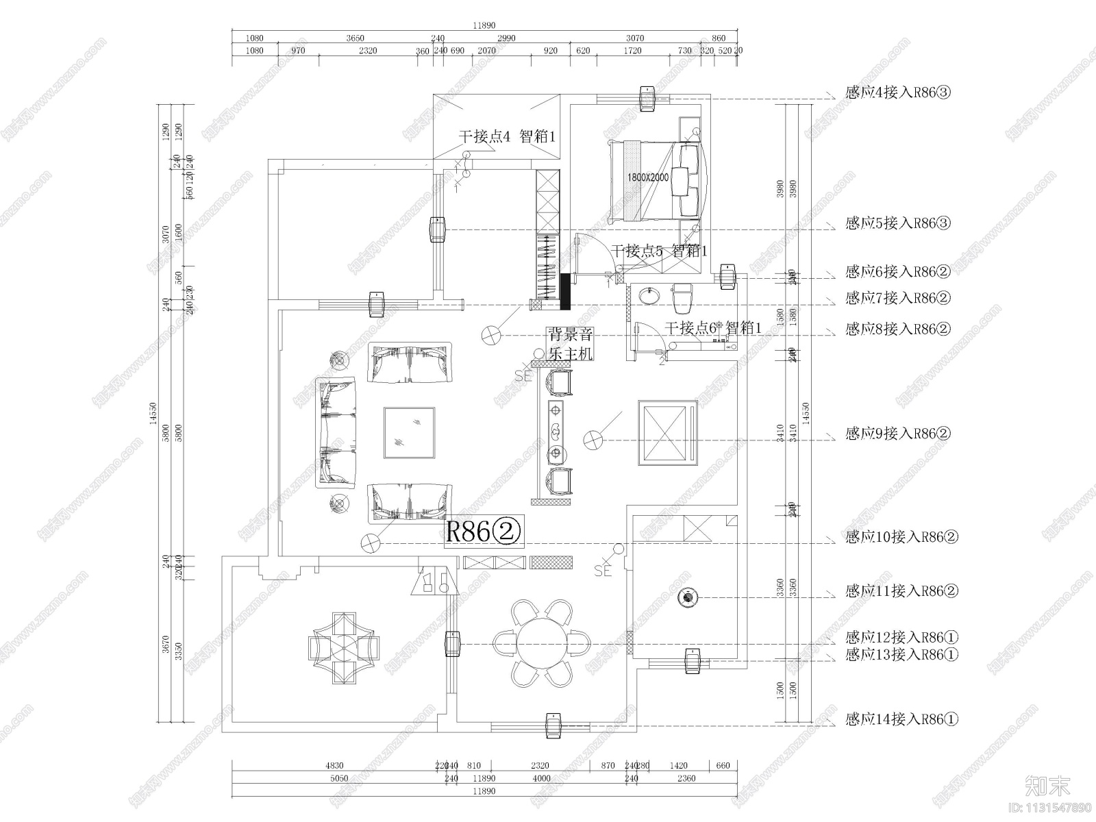 600㎡新中式三层四居别墅装修施工图+3D模型施工图下载【ID:1131547890】