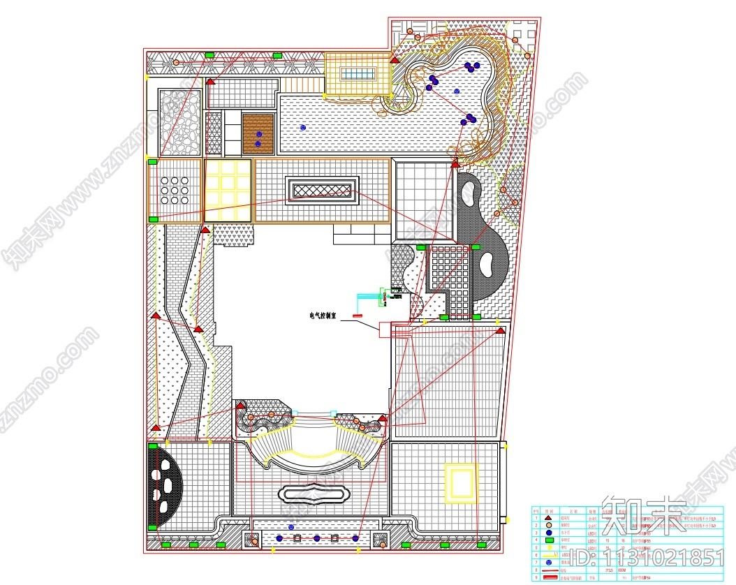 湖南新中式风格别墅花园景观施工图设计cad施工图下载【ID:1131021851】