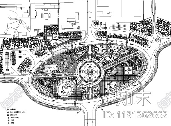 广场景观绿化设计CAD平面图57套施工图下载【ID:1131362662】