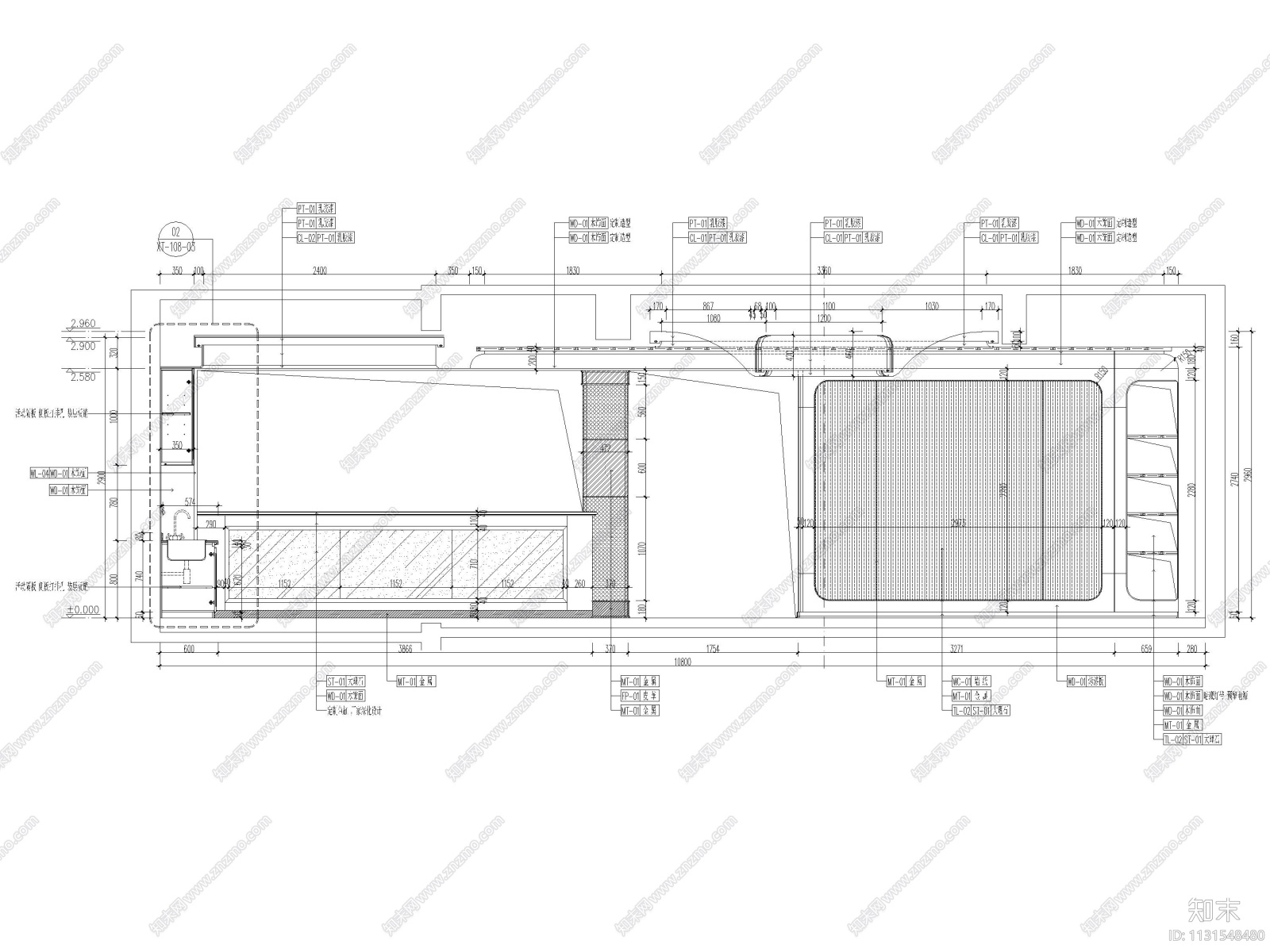 江苏1200㎡二层五居室别墅设计全套施工图施工图下载【ID:1131548480】