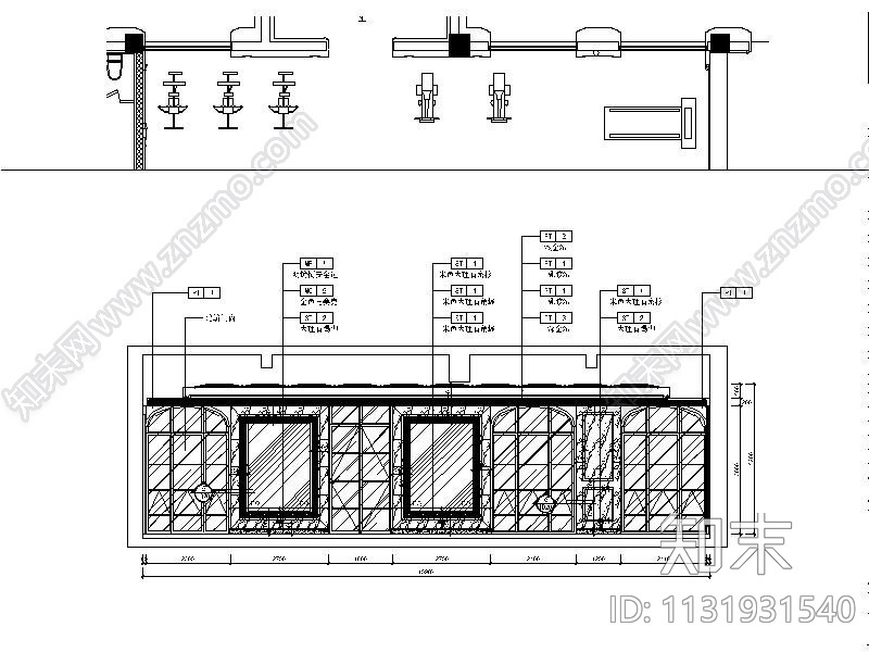 新疆欧式奢华高端休闲会所设计施工图（含效果图）cad施工图下载【ID:1131931540】