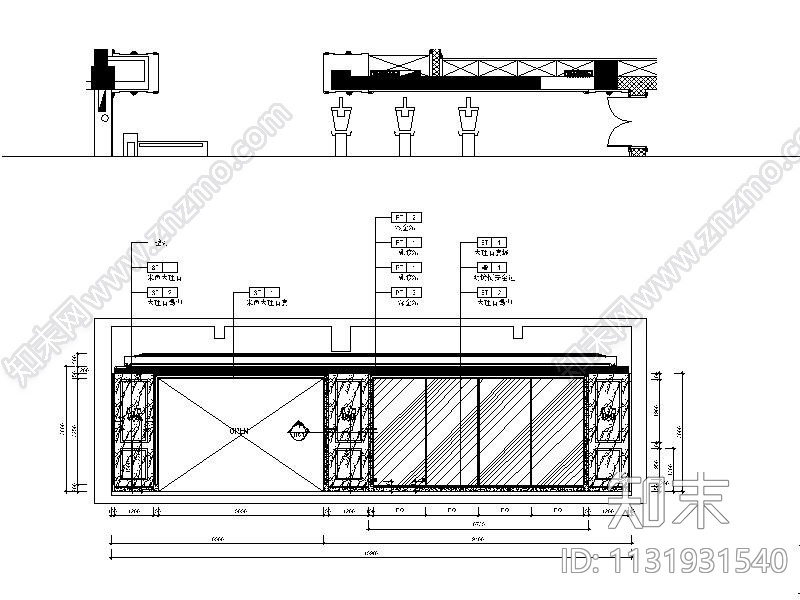 新疆欧式奢华高端休闲会所设计施工图（含效果图）cad施工图下载【ID:1131931540】