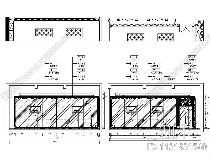 新疆欧式奢华高端休闲会所设计施工图（含效果图）cad施工图下载【ID:1131931540】