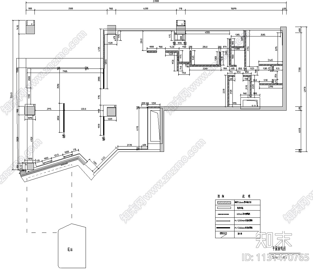 广东汉堡王凯德广场店餐饮空间装修cad施工图下载【ID:1131470765】