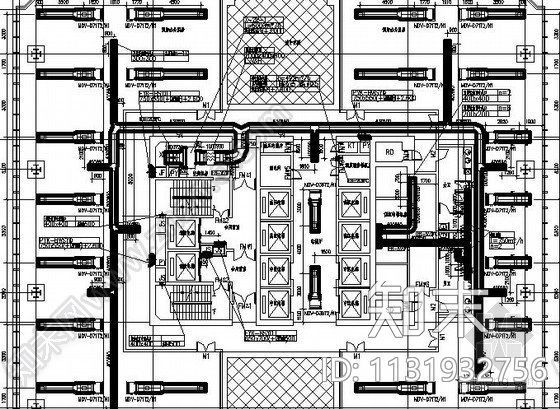 深圳大型商务中心中央空调及通风防排烟系统设计施工图334张施工图下载【ID:1131932756】