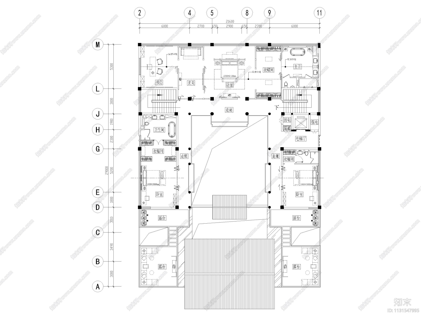 成都中德麓府别墅四合院CAD平面图+3D模型cad施工图下载【ID:1131547995】