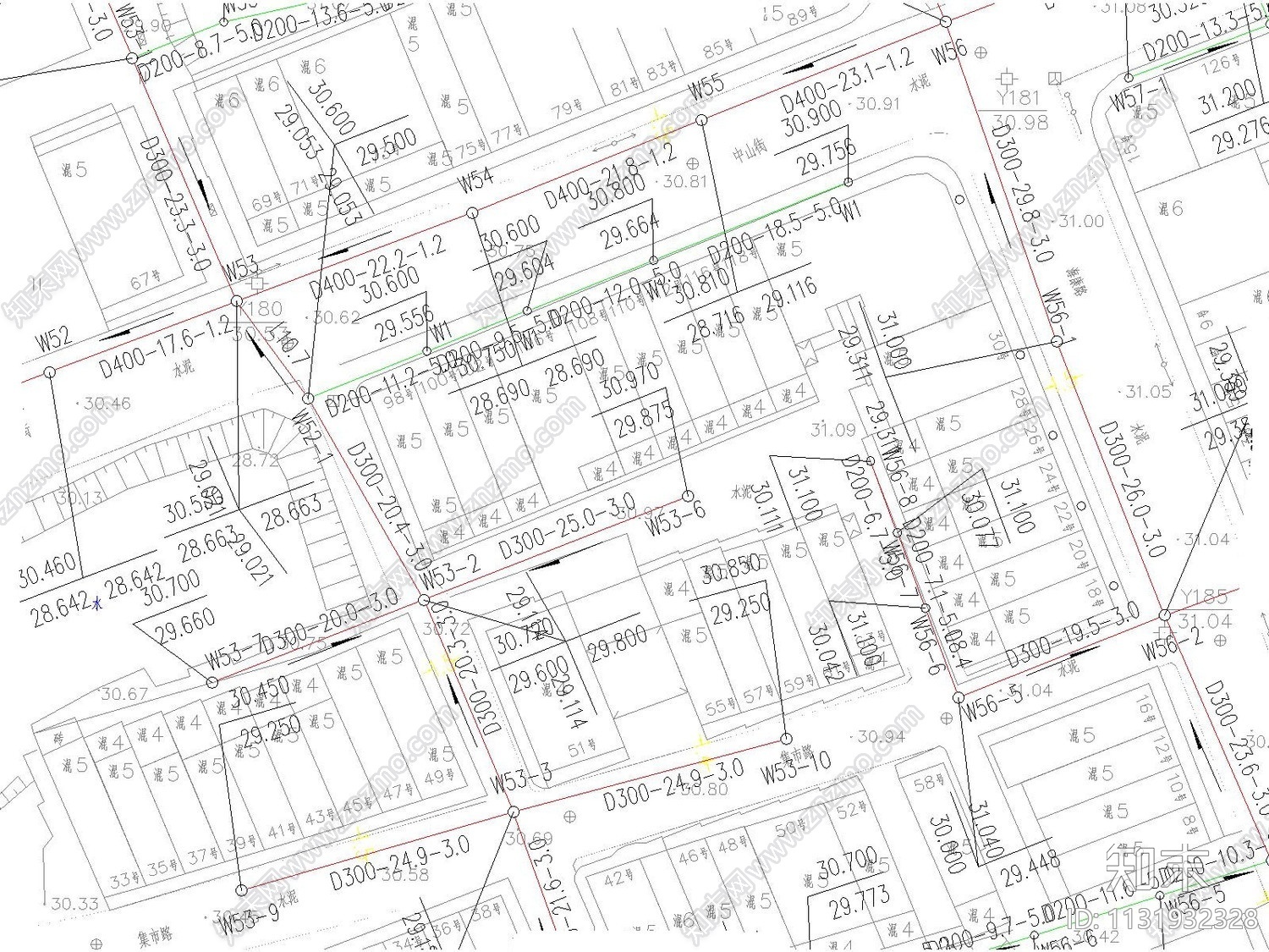 浙江乡镇污水处理管网建设工程施工图cad施工图下载【ID:1131932328】