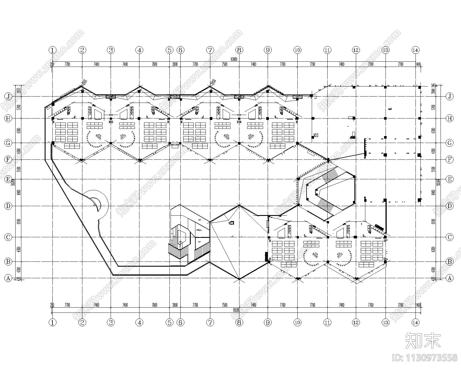 幼儿园铝单板幕墙结构施工图2021+35Pcad施工图下载【ID:1130973558】