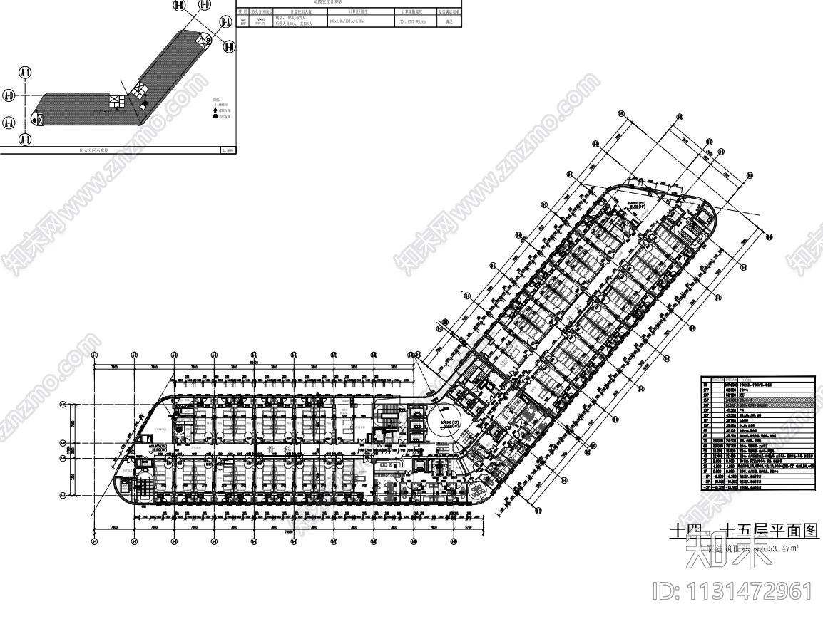 贵州高层综合楼医院建筑设计施工图CAD+PD施工图下载【ID:1131472961】