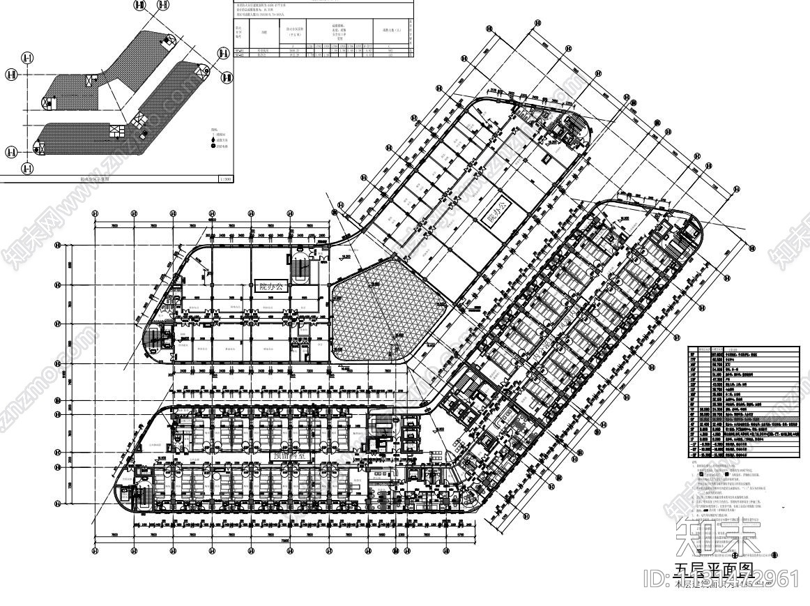 贵州高层综合楼医院建筑设计施工图CAD+PD施工图下载【ID:1131472961】