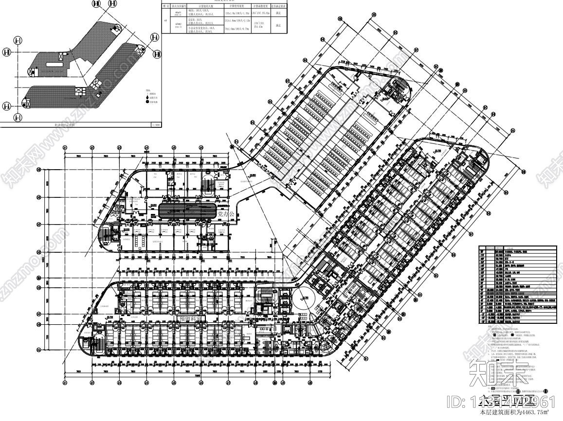 贵州高层综合楼医院建筑设计施工图CAD+PD施工图下载【ID:1131472961】