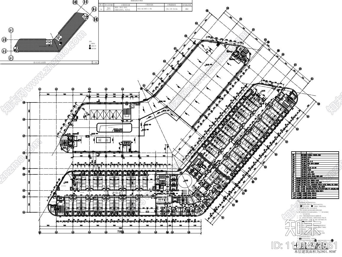 贵州高层综合楼医院建筑设计施工图CAD+PD施工图下载【ID:1131472961】