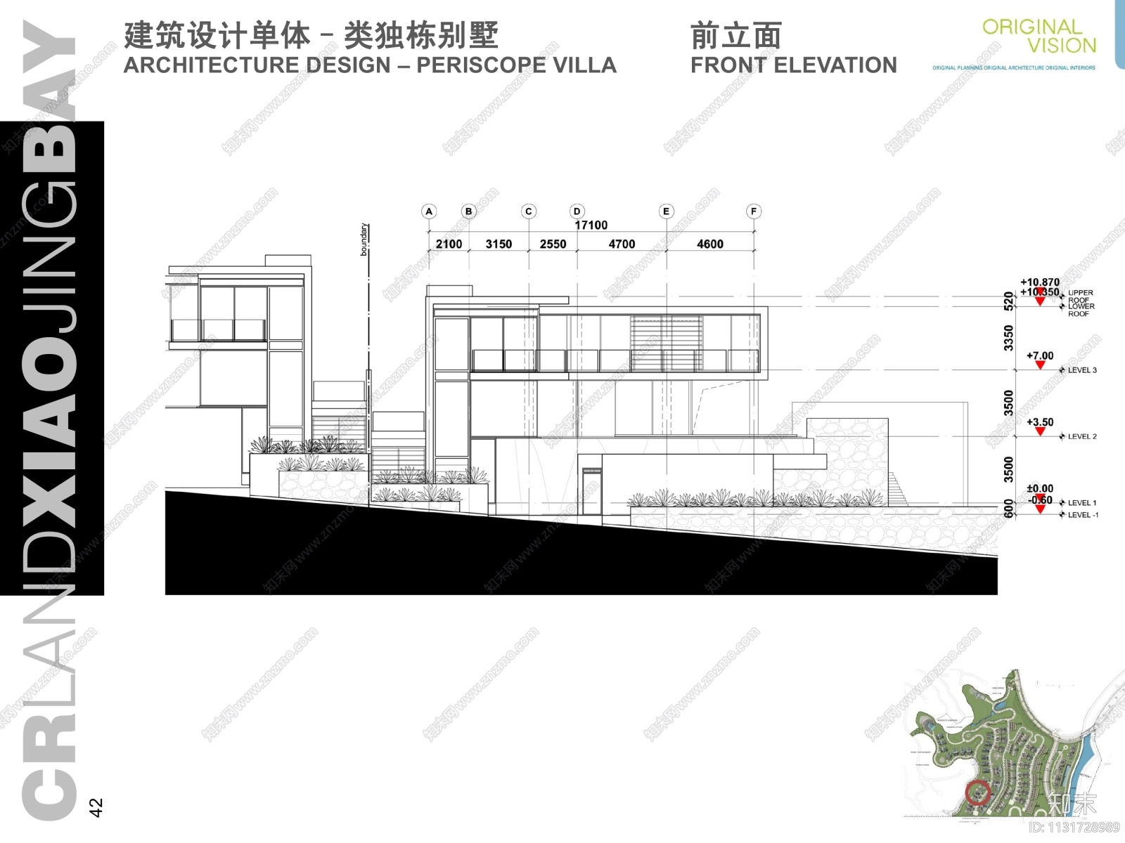 小径湾山体别墅规划设计方案+效果图cad施工图下载【ID:1131728989】