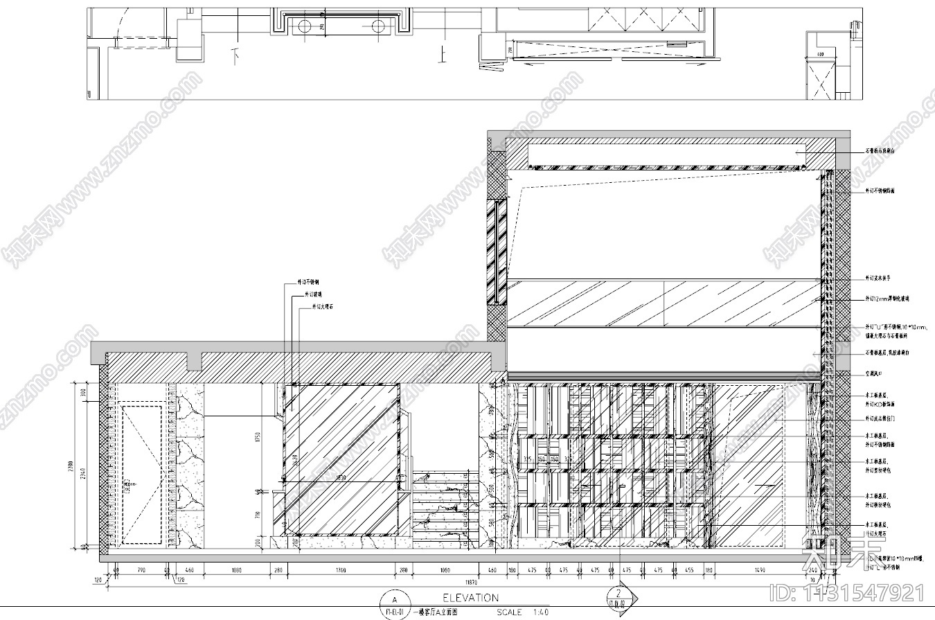 浙江萧山五层别墅住宅CAD施工图+效果图施工图下载【ID:1131547921】