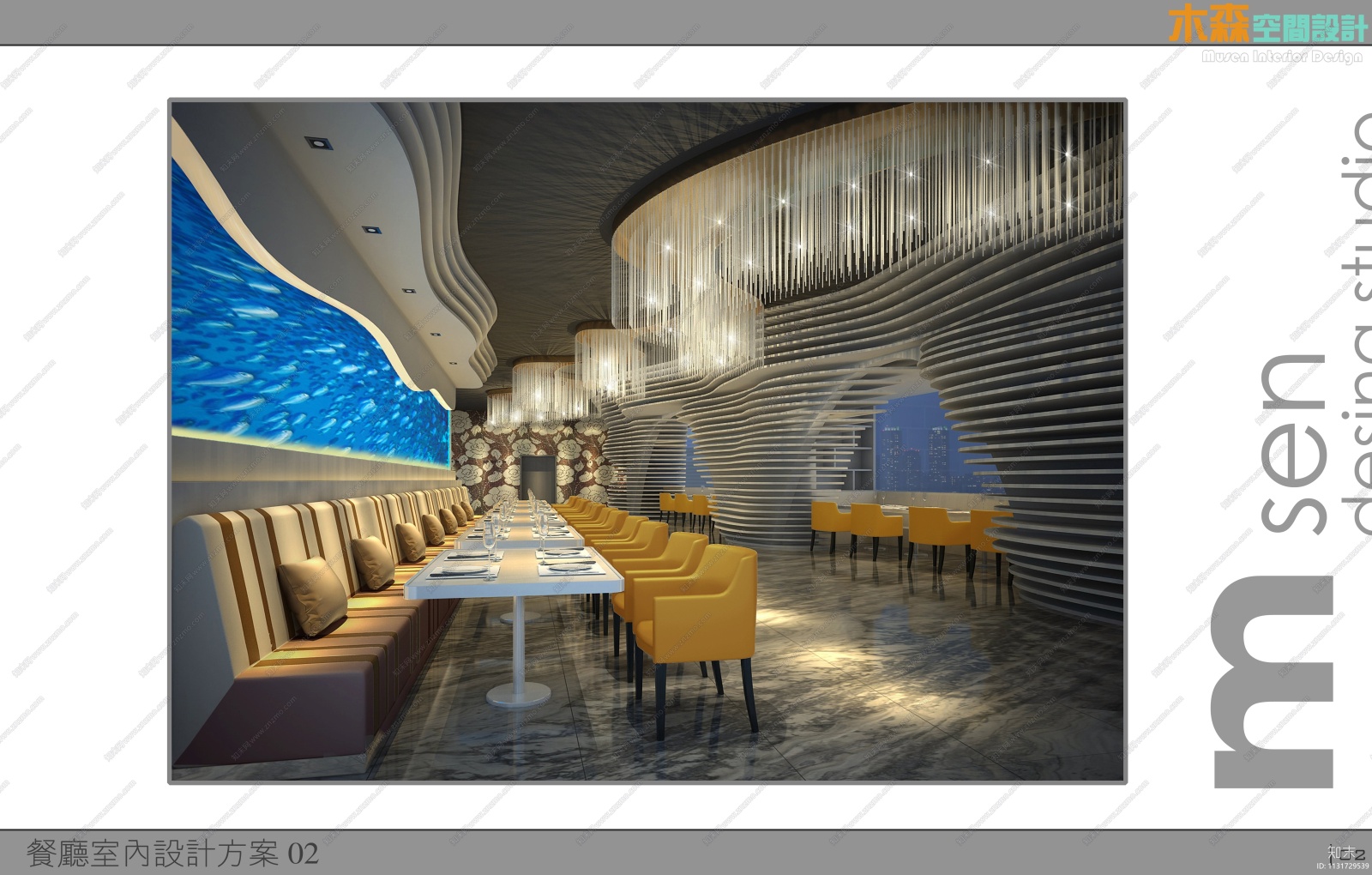芜湖宋家弘鼎海鲜自助装饰施工图+效果图cad施工图下载【ID:1131729539】