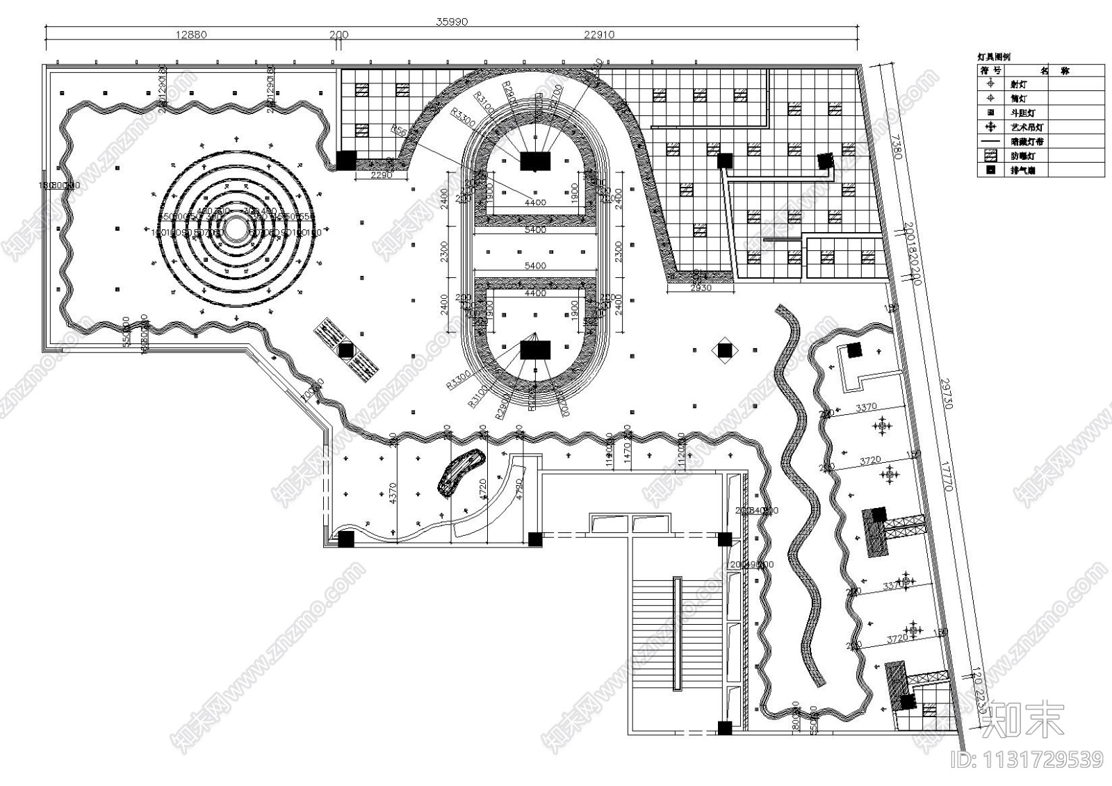 芜湖宋家弘鼎海鲜自助装饰施工图+效果图cad施工图下载【ID:1131729539】