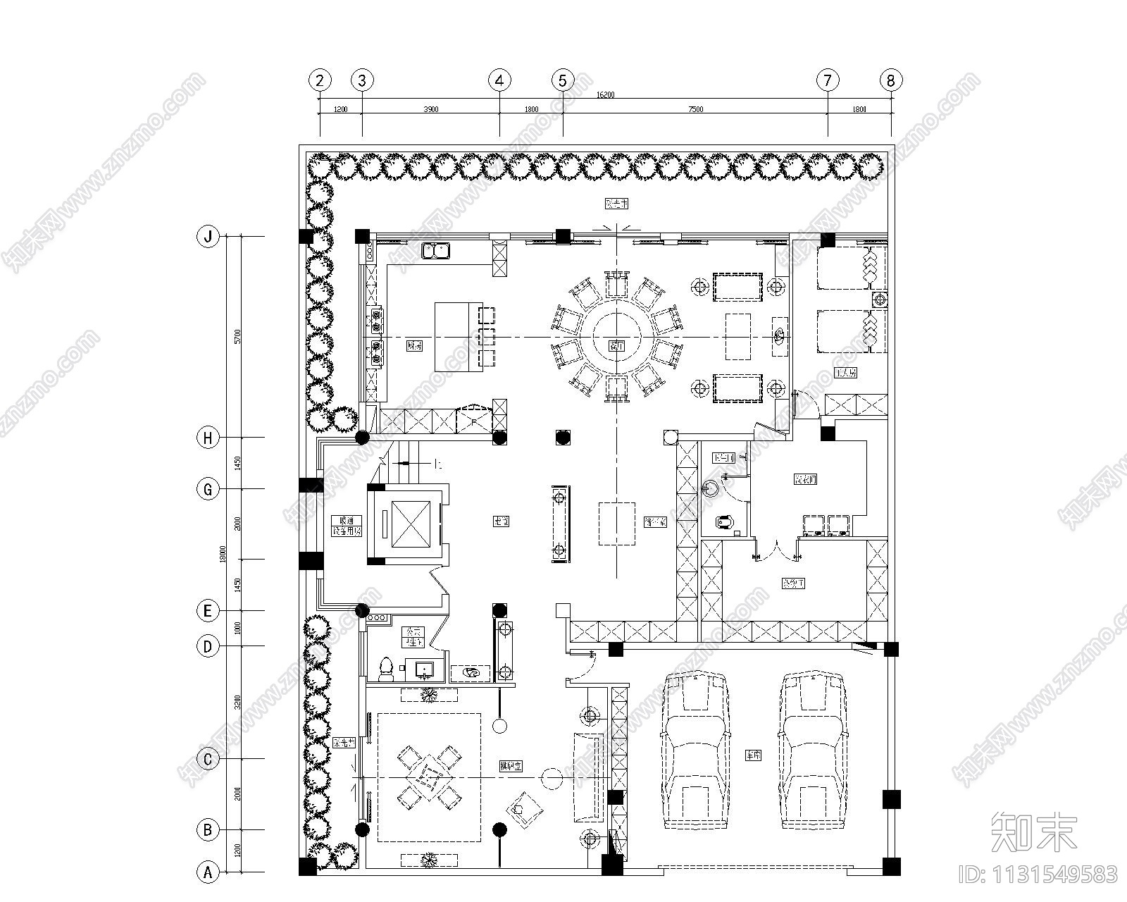 四川柏舍设计-成都中德麓府别墅四合院+样板间+售楼处丨CAD平面+设计方案+效果图+MAX模型cad施工图下载【ID:1131549583】