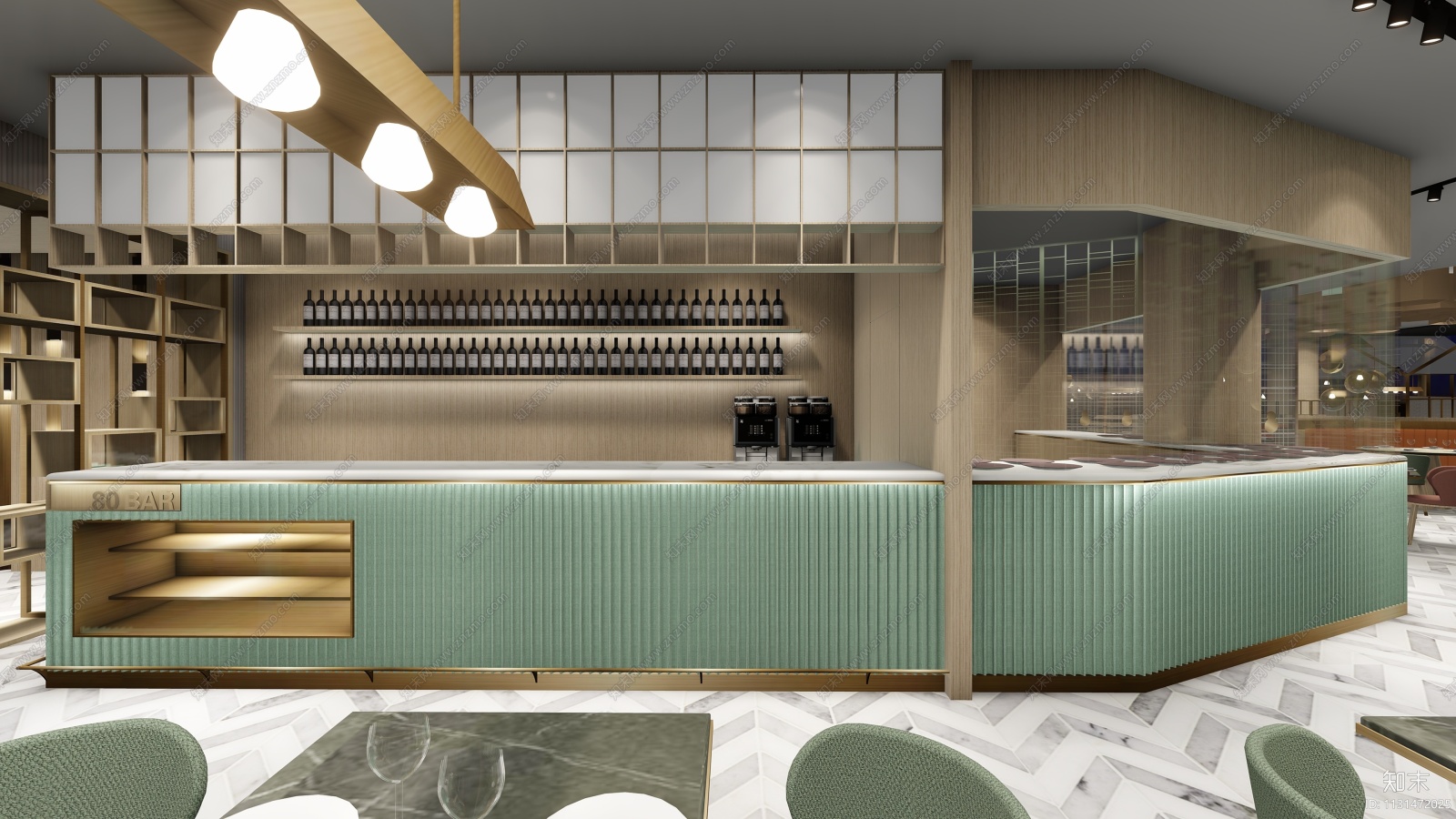 苏州80苏小馆施装饰设计工图+高清效果图cad施工图下载【ID:1131472025】