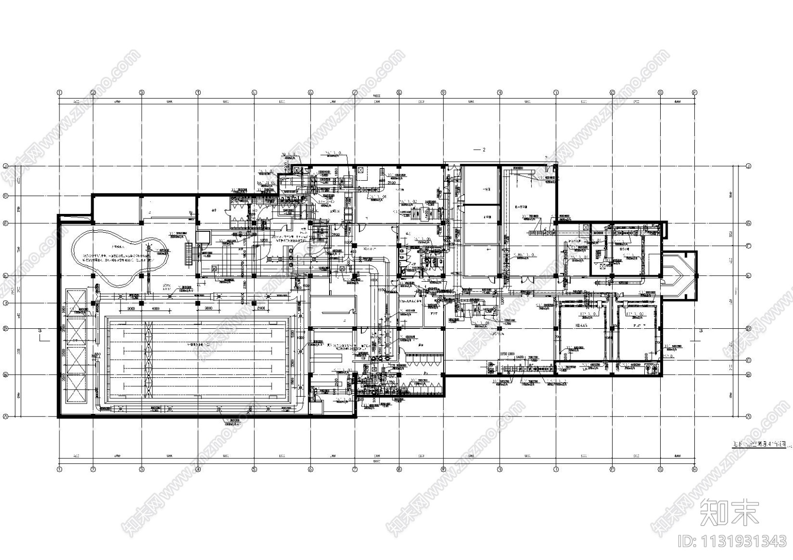 北京西山华府会所施工图+效果图+JPG方案cad施工图下载【ID:1131931343】