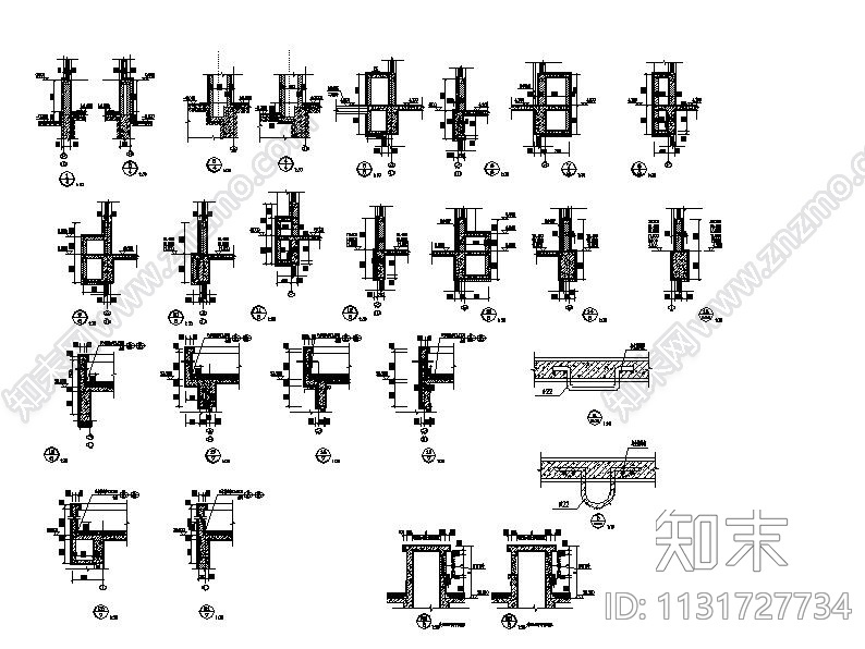 安徽高层市级二级甲等综合性人民医院建筑施工图施工图下载【ID:1131727734】