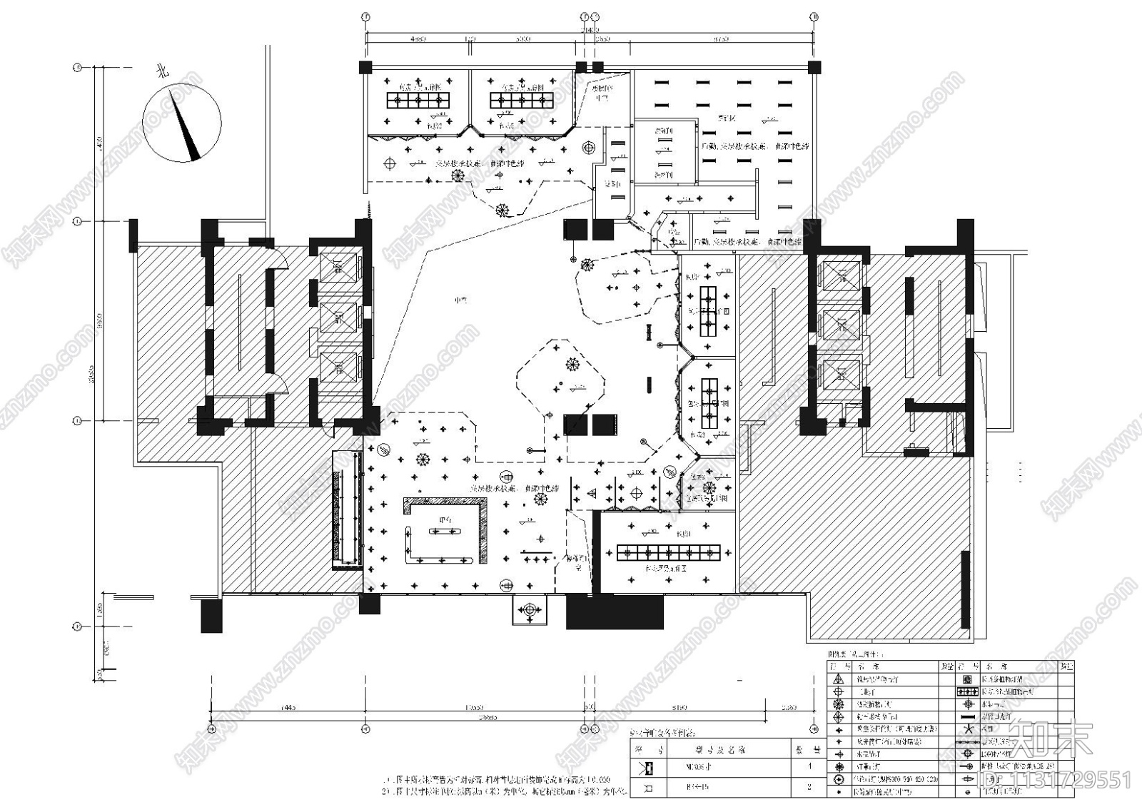 湖北武汉胡桃里音乐餐厅室内装饰施工图cad施工图下载【ID:1131729551】