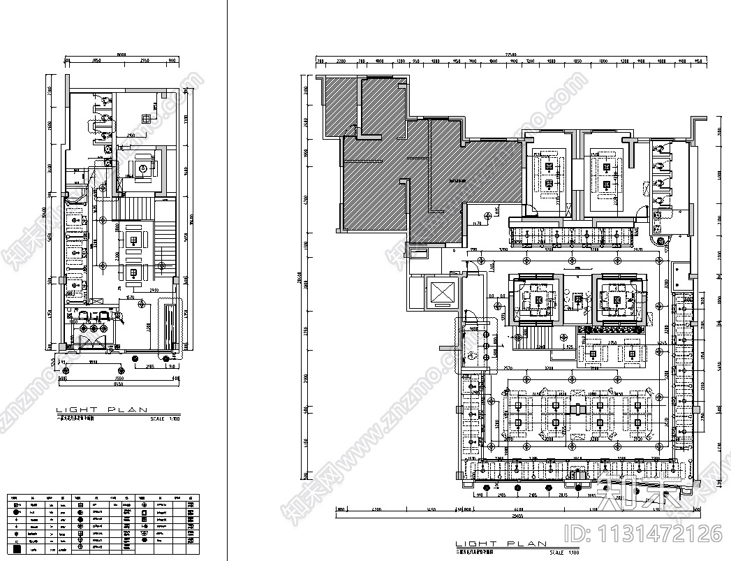 湖北中式风连锁火锅店全套施工图+报价书cad施工图下载【ID:1131472126】