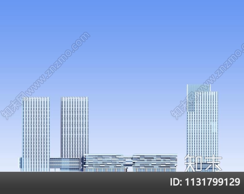 杭州高层商业综合体建筑设计PDF+CAD+SU施工图下载【ID:1131799129】