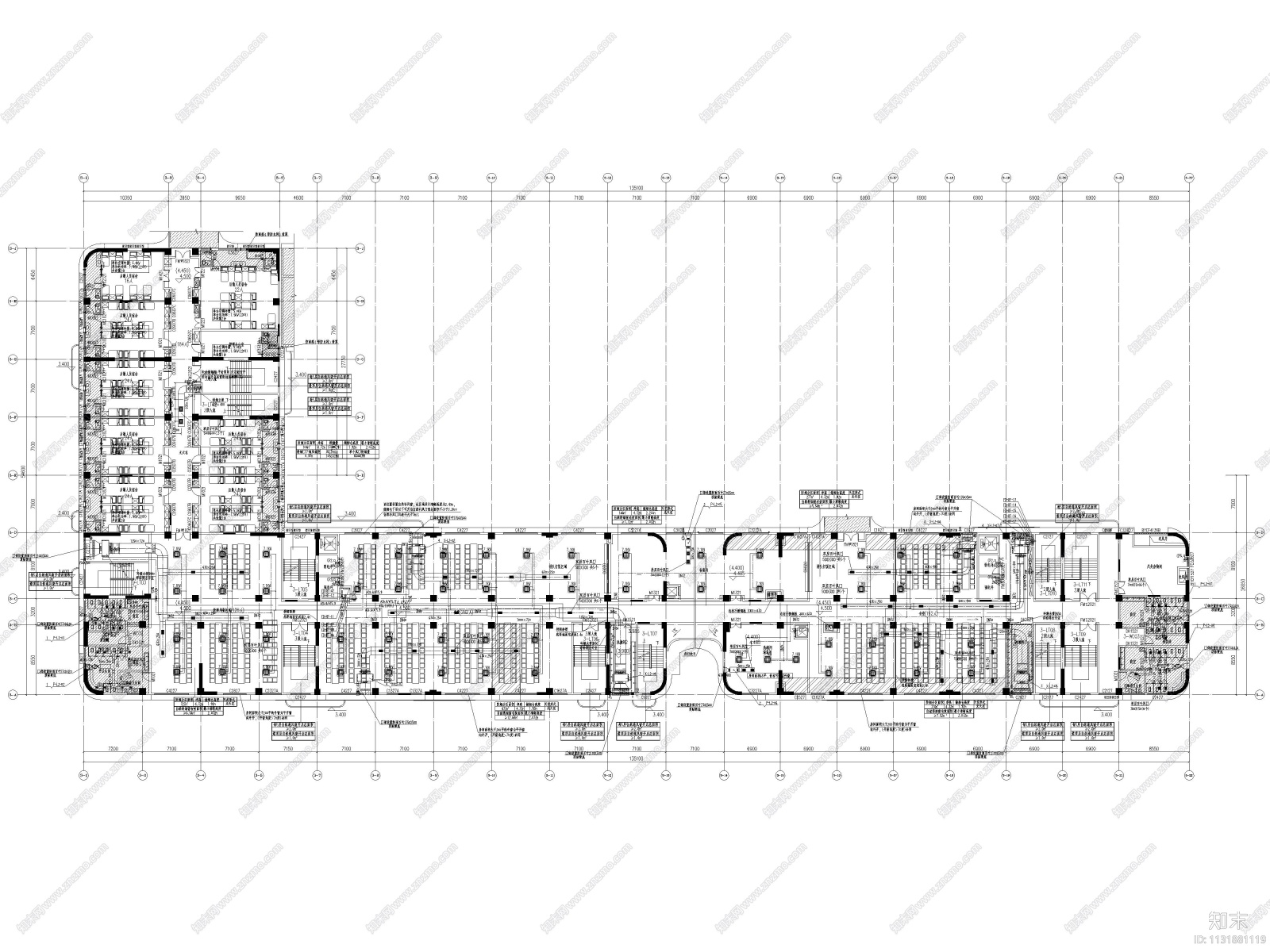 安置社区配套学校食堂宿舍暖通施工图2021施工图下载【ID:1131881119】