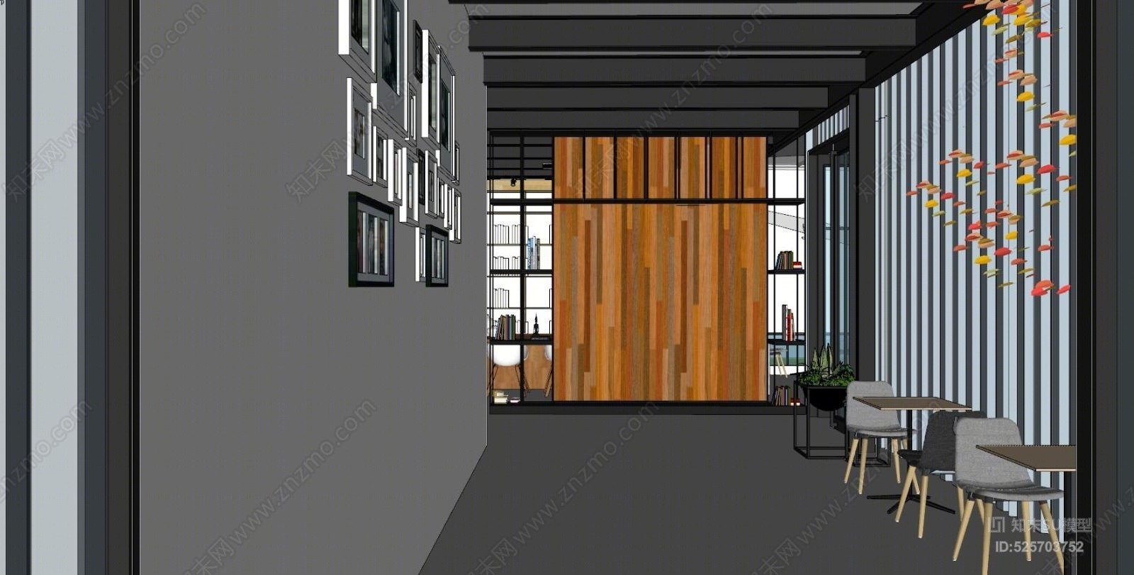 娱乐室娱乐大厅SU模型下载【ID:525703752】