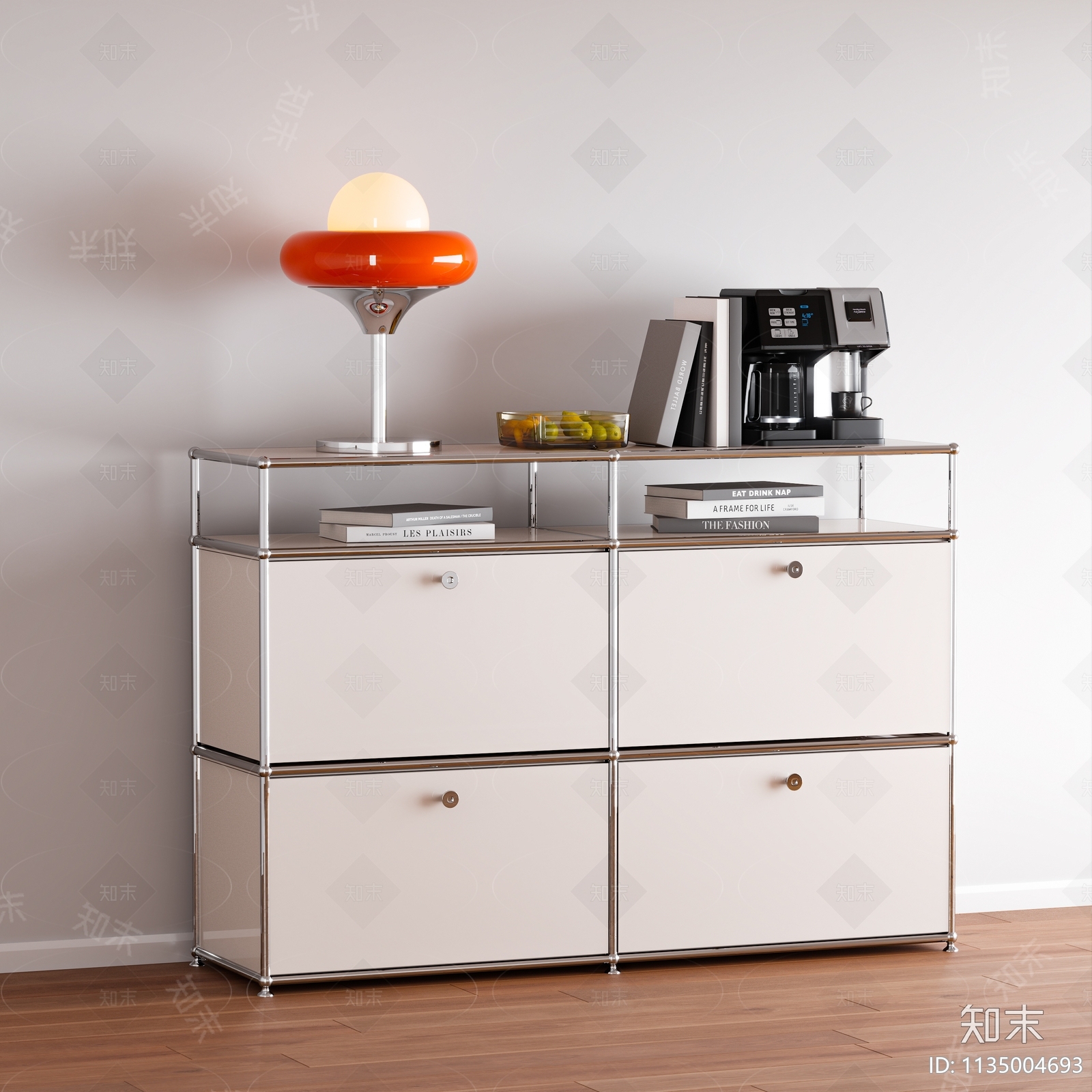 usm现代储物柜3D模型下载【ID:1135004693】_知末3d模型网