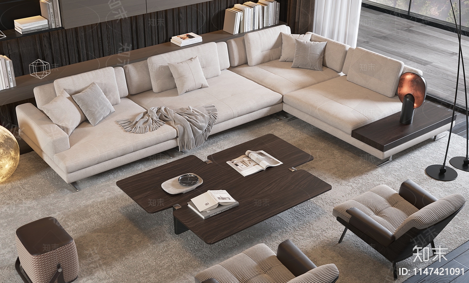 Minotti3D模型下载【ID:1147421091】_知末3d模型网