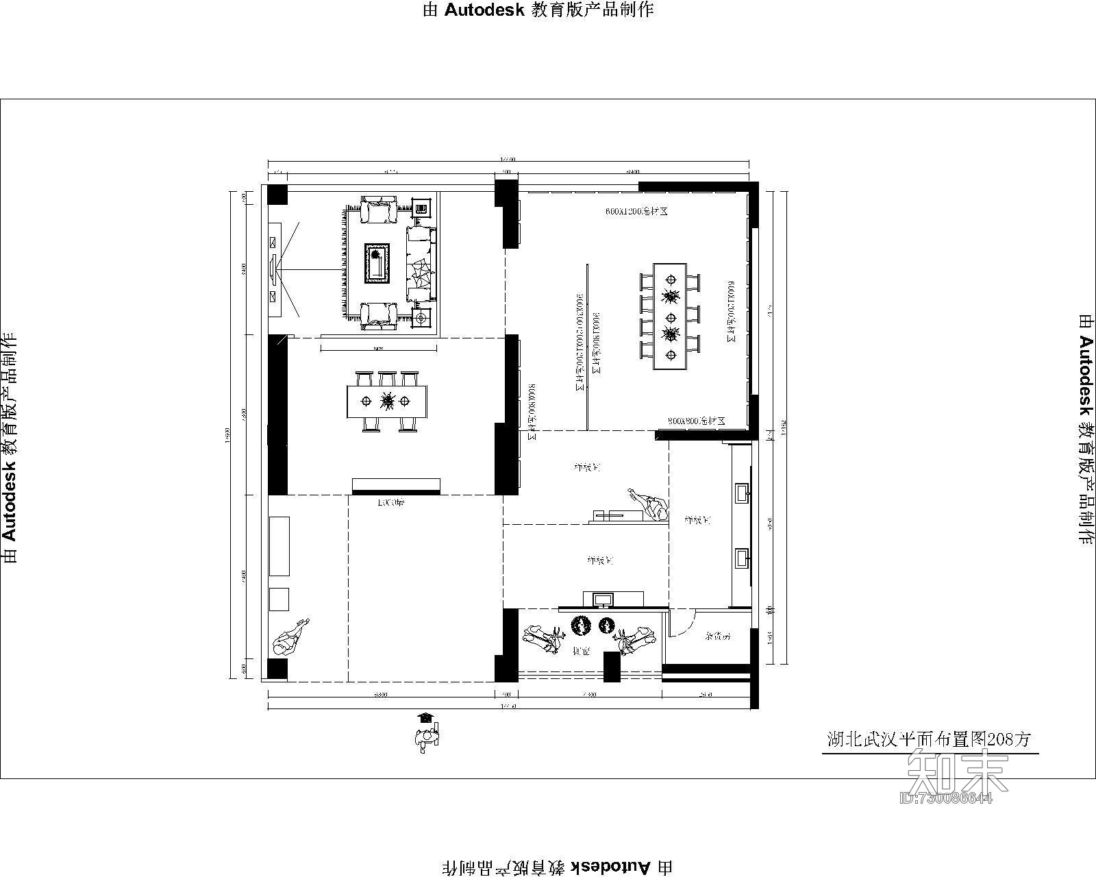 AB_Concept-武汉陶瓷展厅cad施工图下载【ID:730086644】