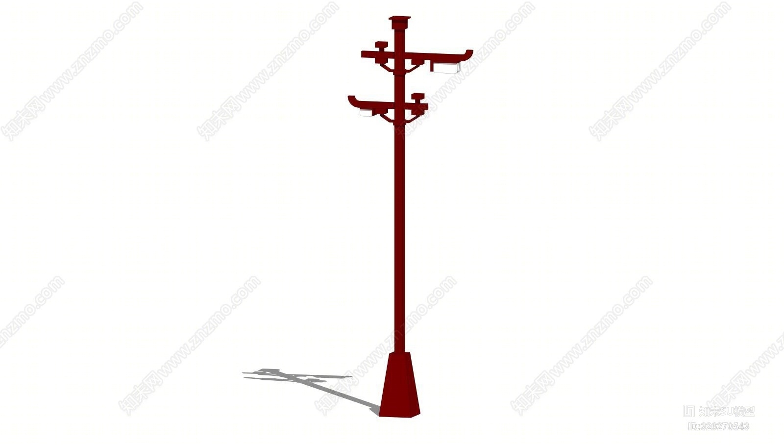 古典路灯SU模型下载【ID:326270543】